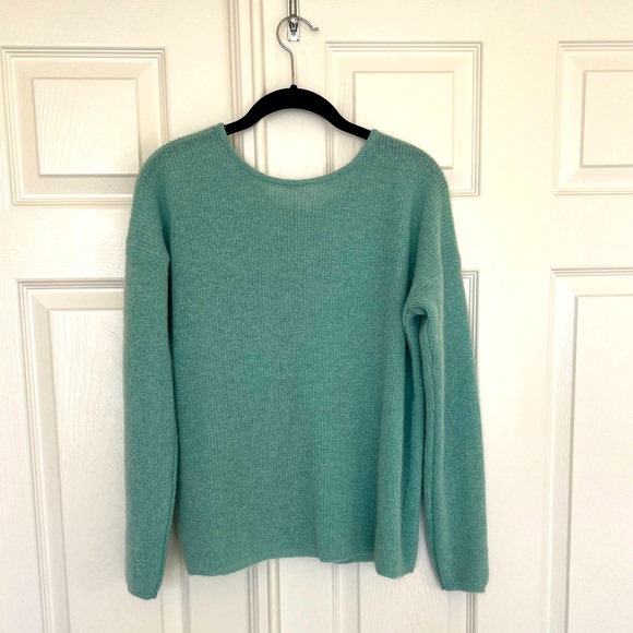 NWT Sézane Gaspard Cardigan | SOLD OUT size M Sea Green - Picture 5 of 8